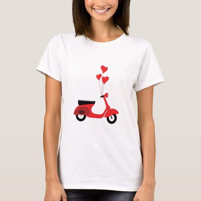 Italian Scooter T-Shirt (Front)