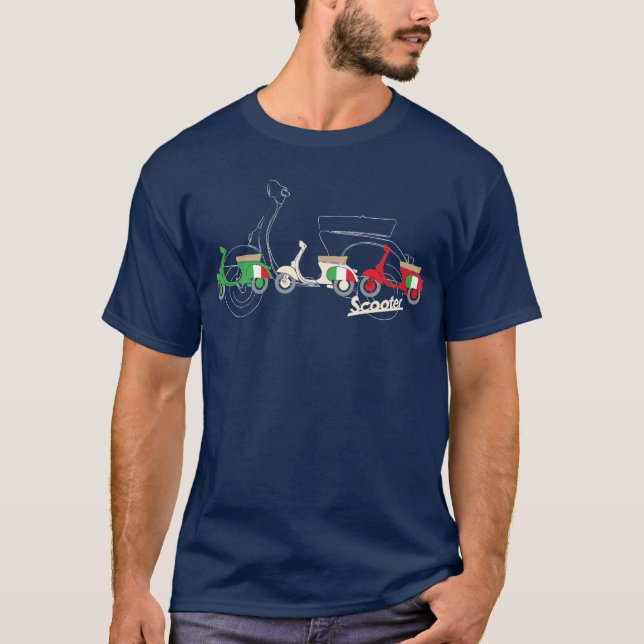 Italian Scooter T Shirt (Front)