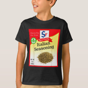 Italian Seasoning Sce Group Costume Family Matchin T-Shirt