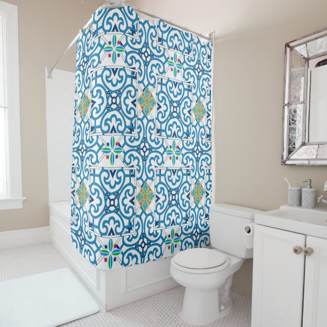 Italian,Sicilian art,majolica,tiles,Moroccan tiles (In Situ)