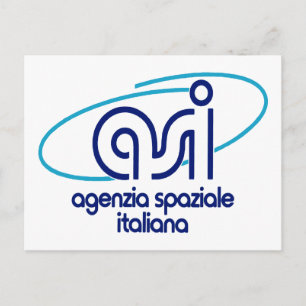 Italian Space Agency  Agenzia Spaziale Italiana - Postcard