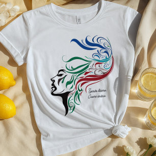 Italian Spirit T-Shirt for Women Spirito Libero
