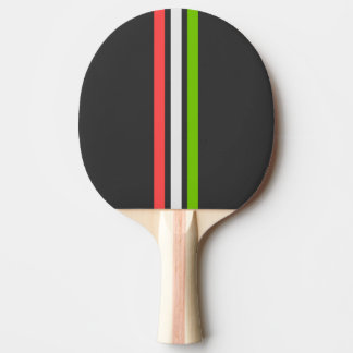 Italian Sport Stripe Ping Pong Paddle