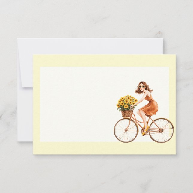 Italian Spring Clipart Card (Front)