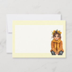 Italian Spring Clipart Card