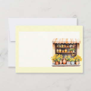 Italian Spring Clipart Card