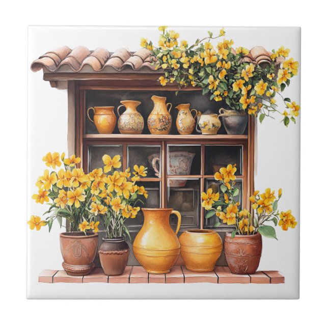 Italian Spring Clipart Tile (Front)