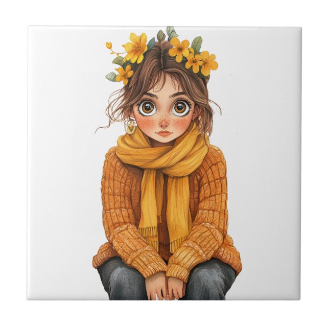 Italian Spring Clipart Tile (Front)