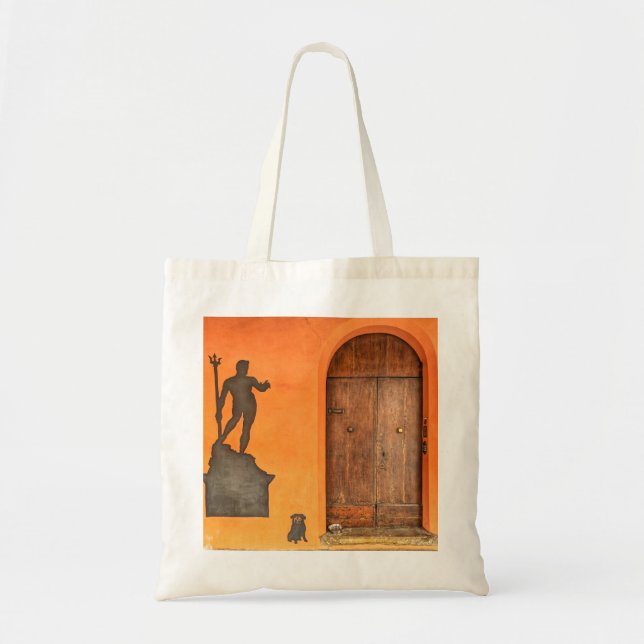 Italian Street Art Door Tote Bag (Front)