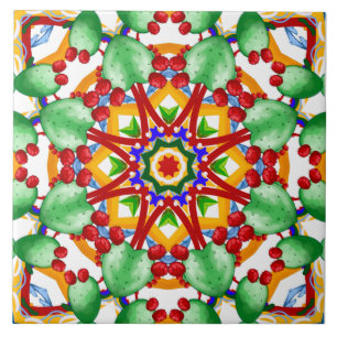 Italian style,tiles,majolica All-Over Print Tile