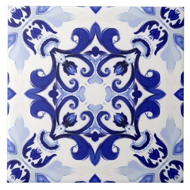 Italian style,tiles,majolica All-Over Print Tile (Front)
