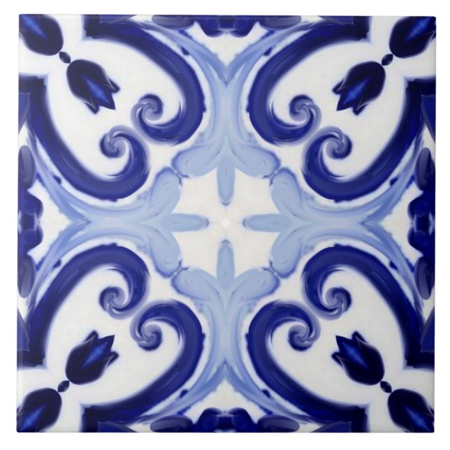 Italian style,tiles,majolica All-Over Print Tile (Front)