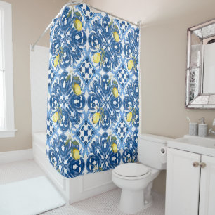 Italian style,tiles,majolica,lemon ,All-Over Print