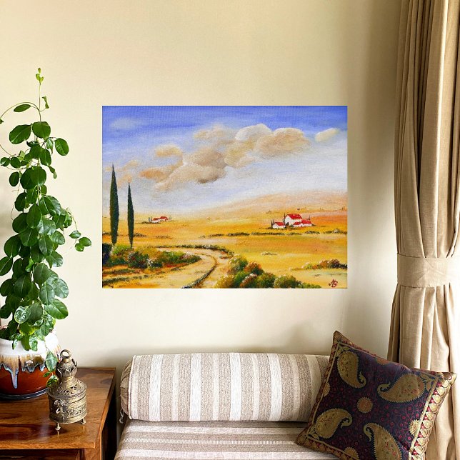 Italian Summer Canvas Print (Creator Uploaded)