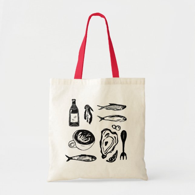 Italian Summer Double Sided Tote 3 Bag (Front)