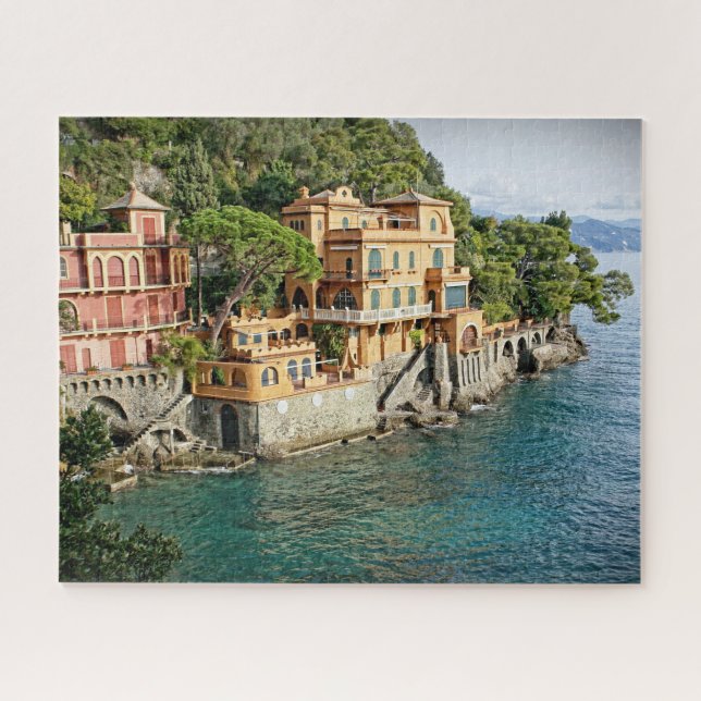 Italian Summer House - 16x20 - 520 pcs. Jigsaw Puzzle (Horizontal)