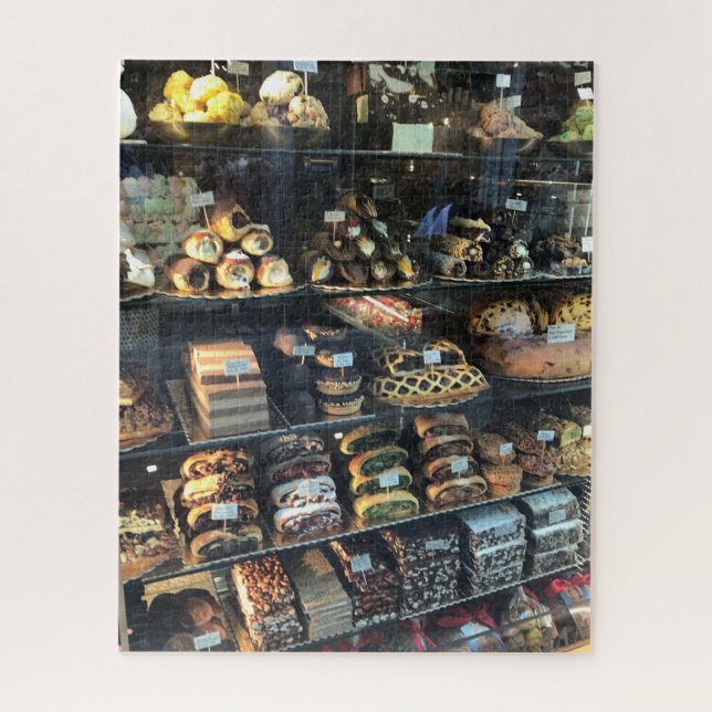 Italian Sweets in a shop window Jigsaw Puzzle (Vertical)