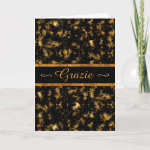 Italian Thank You Grazie-WitchLite Card
