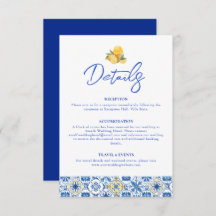 Italian Tiles La Dolce Vita Destination Wedding