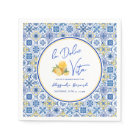 Italian Tiles Mediterranean Summer Bridal Shower