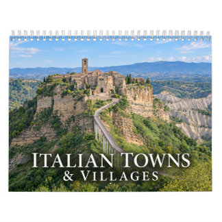 Italian Towns & Villages Through the Seasons Calendar