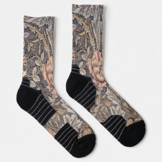 Italian Traditional Design Art Pattern Socks