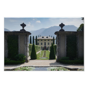 Italian Villa - Lake Como Photo Print