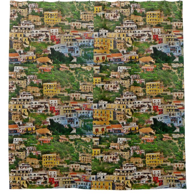 Italian Village Shower Curtain (Front)