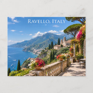 Italian Village Vacation Souvenir Postcard