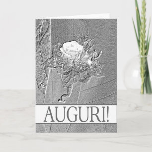 italian wedding congratulations card