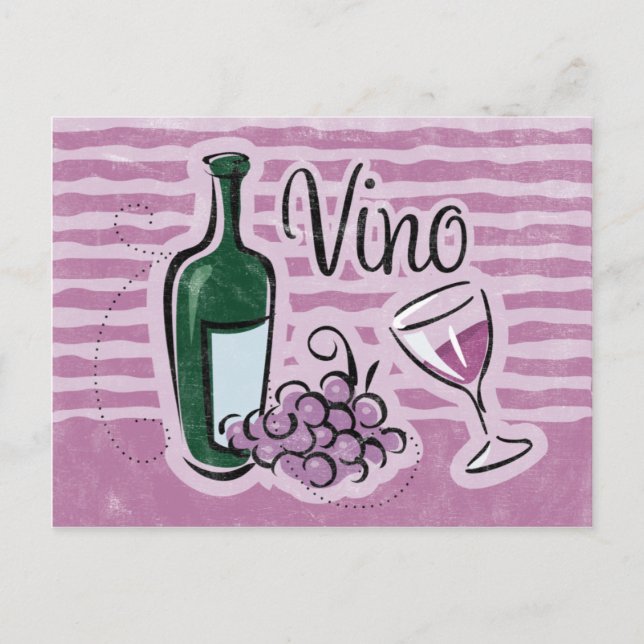 Italian Wine Recipe Card (Front)