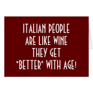 **ITALIANS GET BETTER WITH AGE** YOU R PERFECTION