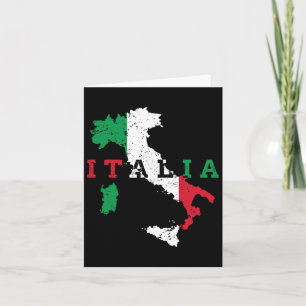 Italie Carte italienne Drapeau Fierté Cadeau Patri