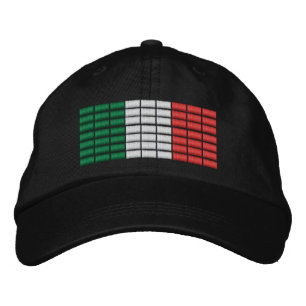 Italie Drapeau brodé Casquette 1