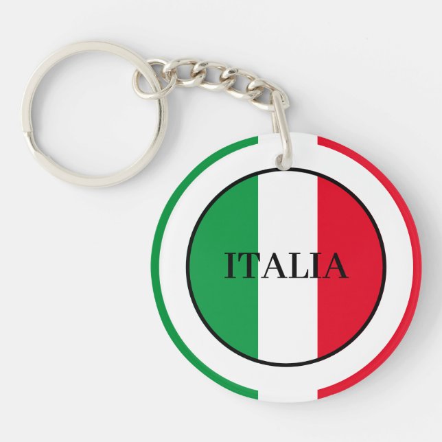 Italie Drapeau italien Rouge Blanc Vert Italia (Devant)
