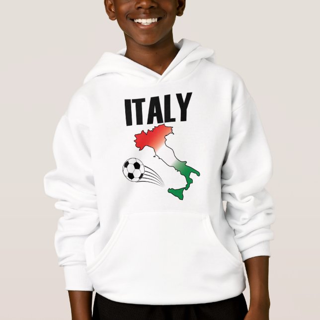 Italie Football Carte Ventilateur Boot Soccer Ball (Devant)