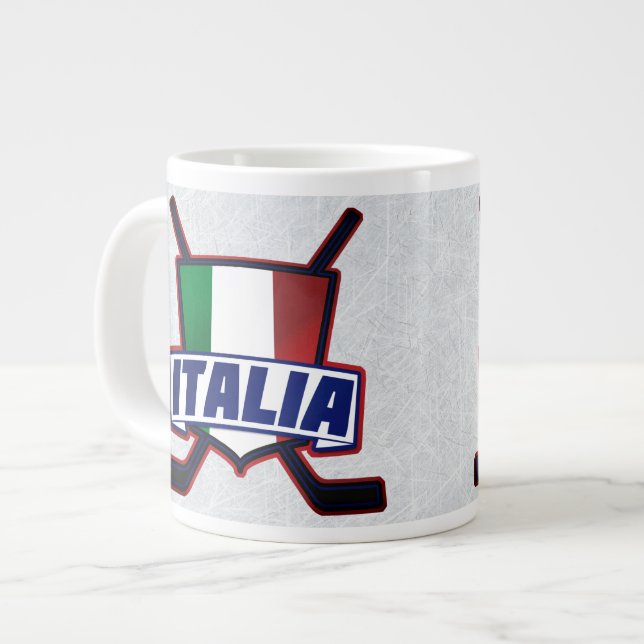 Italie Hockey su Ghiaccio Mug (Devant gauche)