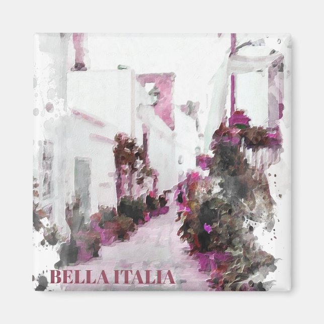 ** Italie Italie Plante Street AP12 Magnet artisti (Devant)