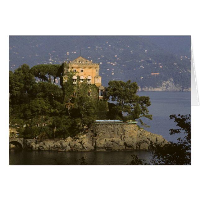 Italie, Portofino. vie pittoresque sur (Devant horizontal)