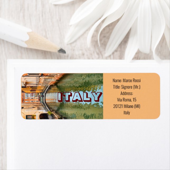 Italie Rome Venise Canaux Bâtiments Pittoresque (En situation)