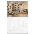 Italie Sicile Sicilia Calendrier esthétique du mur