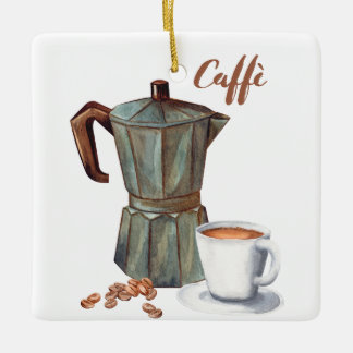 Italien Caffè Moka pots ornement café ornement