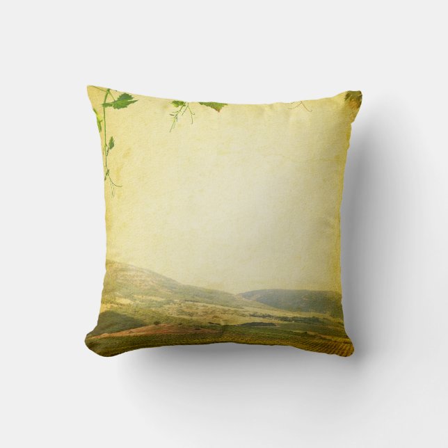 Italien Campagne Winery Throw Couch Coussin (Recto)