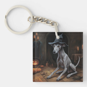 Italien Greyhound Citrouille Halloween effrayant
