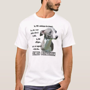 Italien Greyhound FAQ T-shirt