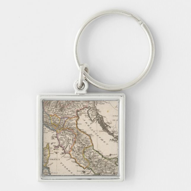 Italy 11 keychain (Front)
