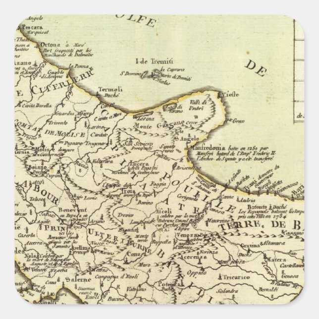 Italy 14 square sticker (Front)