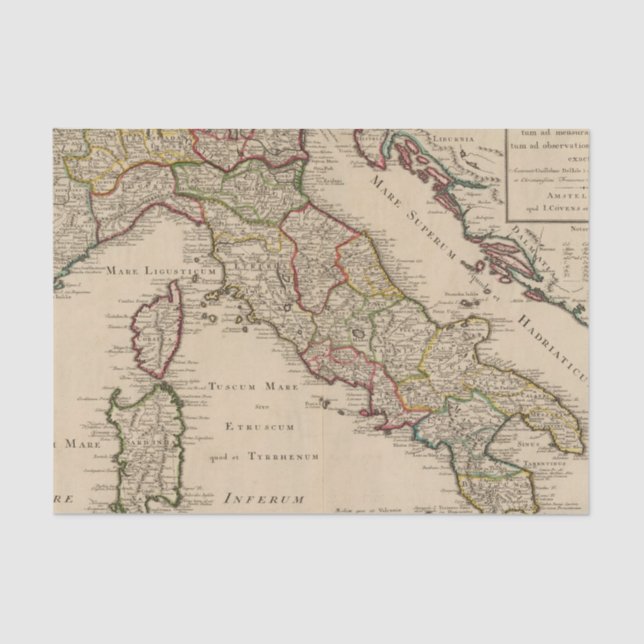 Italy 16 tissue paper (Front)