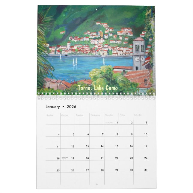 Italy, 2013 Calendar (Jan 2026)