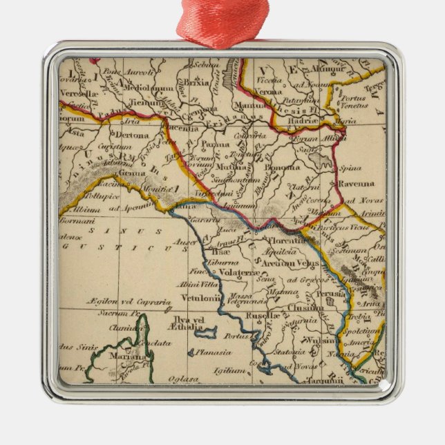 Italy 20 metal ornament (Front)